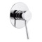 Deluxe Flange Built-In Shower Mixer, Rough-In Valve Included